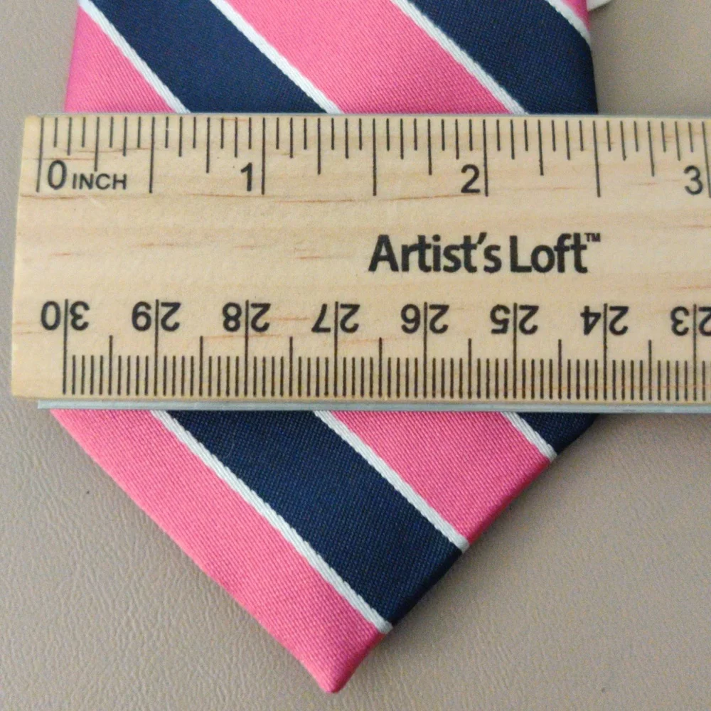 Gymboree Pink and Navy Striped Dresses Up Tie, Size 2T - 5T